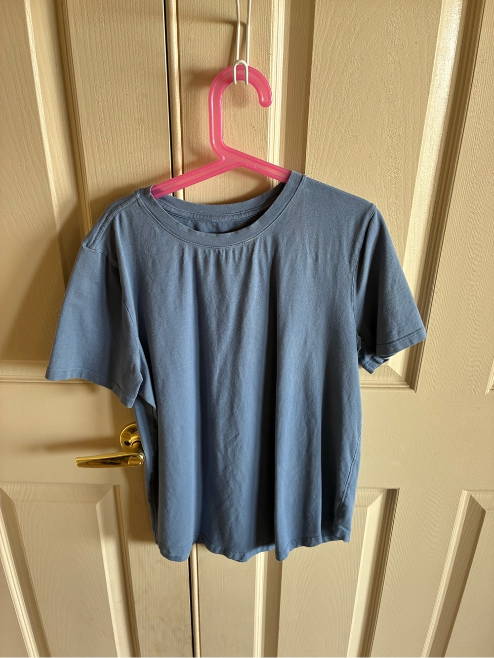lululemon athletica Men's Short Sleeve Crew Tee in Slate Blue